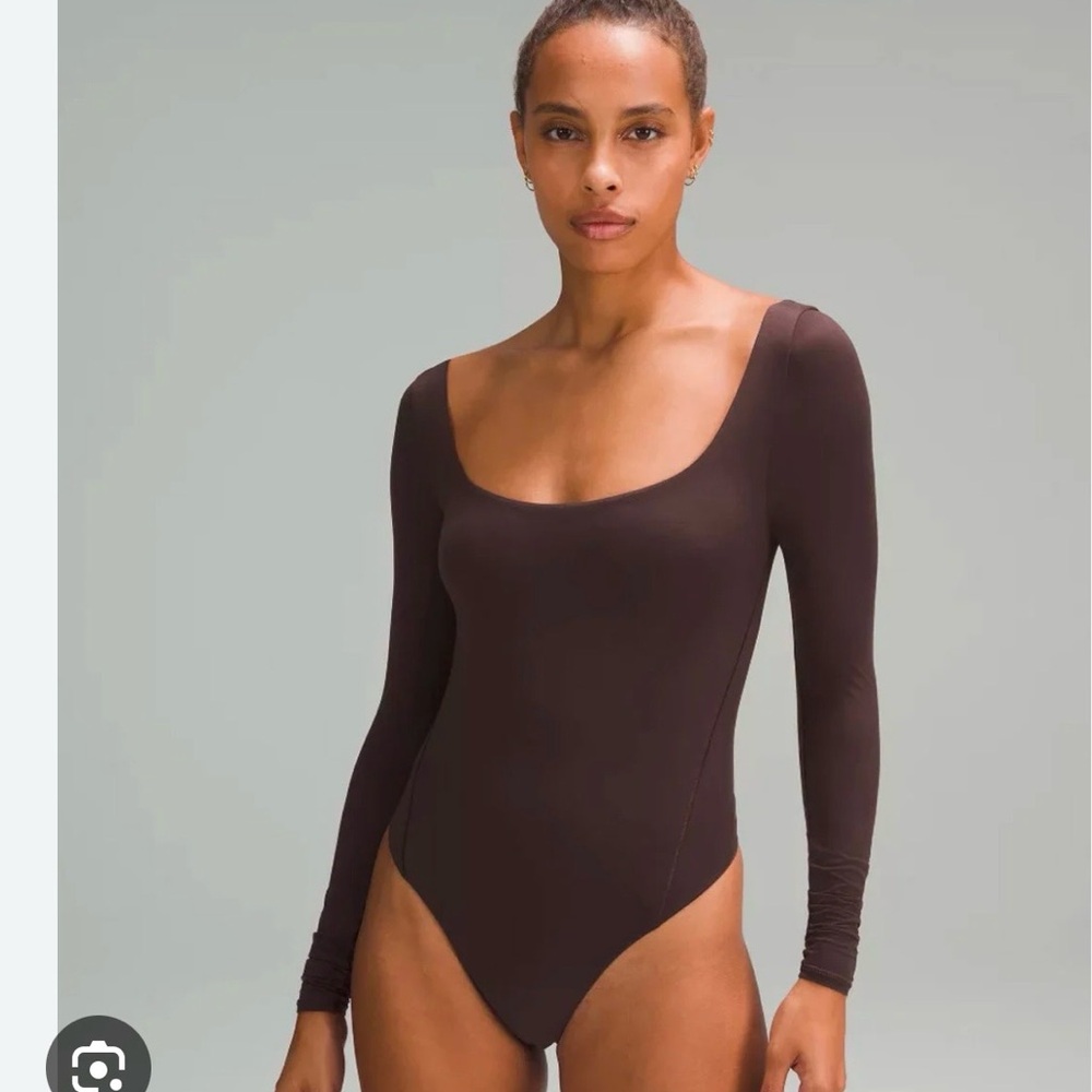 Lululemon brown bodysuit sz XL